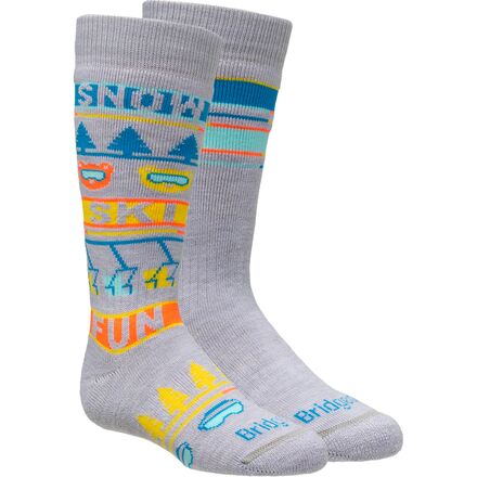 Ski Merino Sock - 2-Pack - Kids'