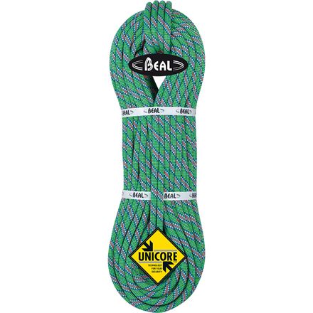 Beal - Top Gun II Unicore Dry Cover Climbing Rope - 10.5mm - Green