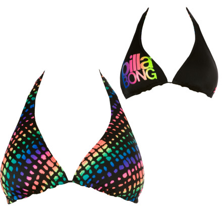 Billabong All Mixed Up Shelby Reversible Halter Top Womens