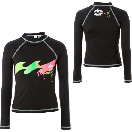 Billabong Adeline Rash Guard Long Sleeve Little Girls