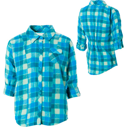 Billabong Joy Plaid Shirt Long Sleeve Girls