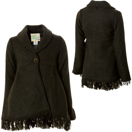 Billabong Babylon Plaid Coat Girls