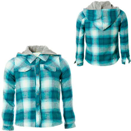 Billabong Bellini Flannel Shirt Jacket Little Girls