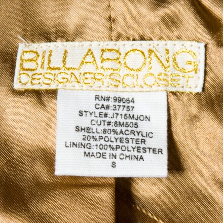 Billabong - Jones Faux Fur Coat - Women's