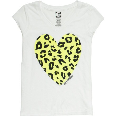 Billabong - Cheetah Times V-Neck Shirt - Short-Sleeve - Girls'