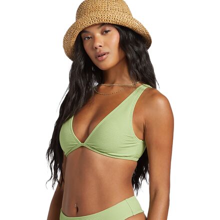 Billabong - Tanlines Ava Tank Bikini Top - Women's - Palm Green