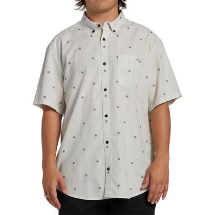 Billabong - All Day Jacquard Short-Sleeve Shirt - Men's - Chino
