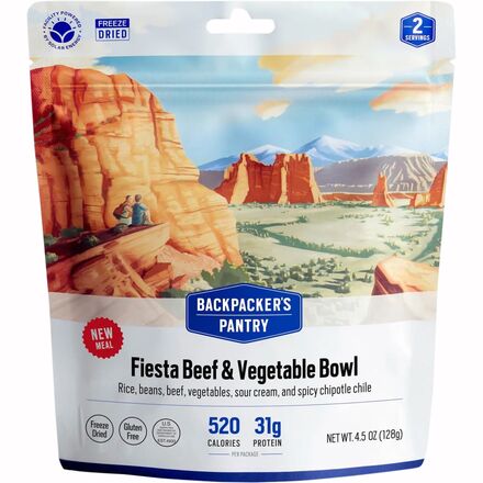 Backpacker's Pantry - Fiesta Beef and Vegetable Bowl - One Color