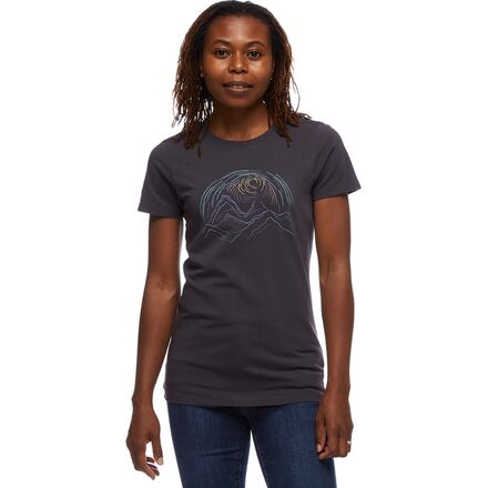 Black Diamond - Summit Scribble T-Shirt - Women's - Carbon