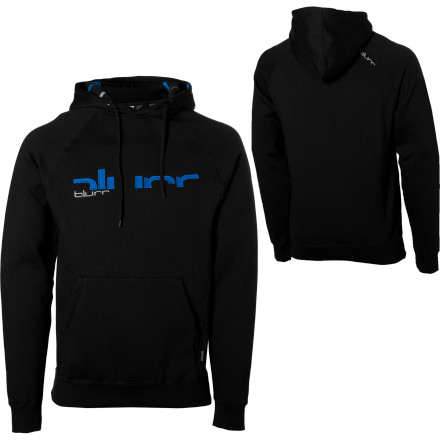 Blurr Slice Logo Hooded Sweatshirt Mens