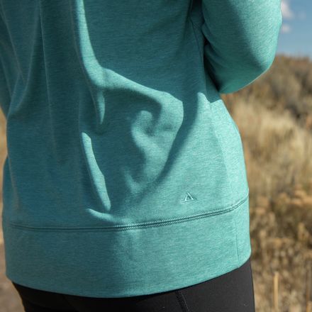 Basin and Range - Cobblestone Comfort Wrap Neck Sweatshirt - Women's