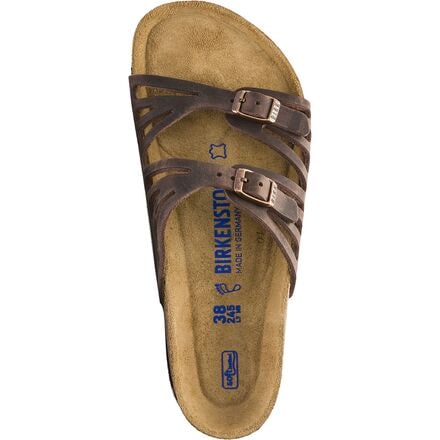 Birkenstock - Granada Soft Footbed Leather Narrow Sandal - Women's