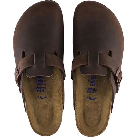 Birkenstock - Boston Soft Footbed Leather Clog - Men's