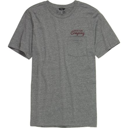 Brixton - Wanderer Pocket T-Shirt - Short-Sleeve - Men's