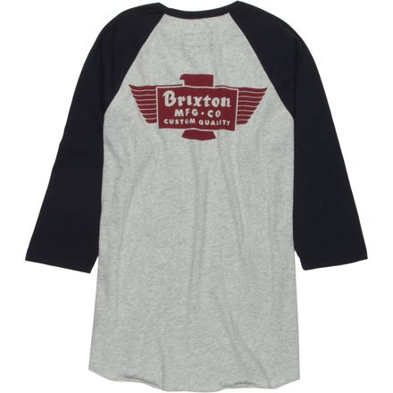 Brixton - Cylinder T-Shirt - 3/4-Sleeve - Men's