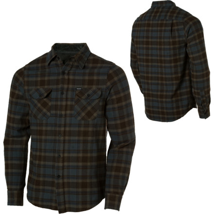 Brixton Bowery Flannel Shirt Mens