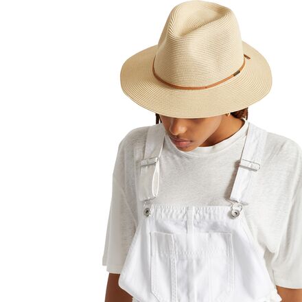 Brixton - Wesley Straw Packable Fedora
