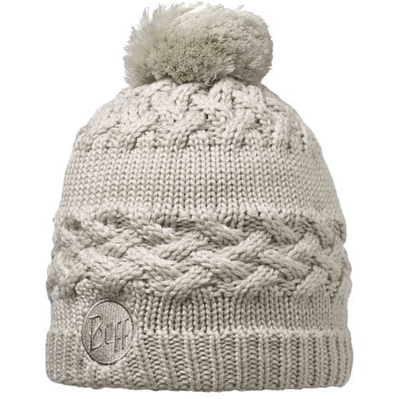 Buff - Knitted Polar Pom Pom Hat