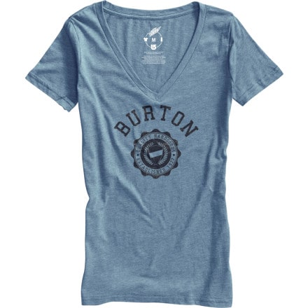 Burton - Co-Ed Recycled V-Neck T-Shirt - Short-Sleeve - Women's
