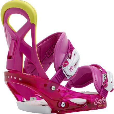 Burton - Scribe Smalls Re:Flex Snowboard Binding - Girls'