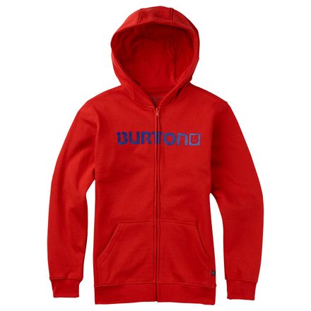 Burton - Logo Horizontal Full-Zip Hoodie - Boys'