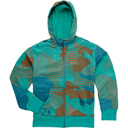 Burton Bonded Full-Zip Hooded Jacket- Boys'