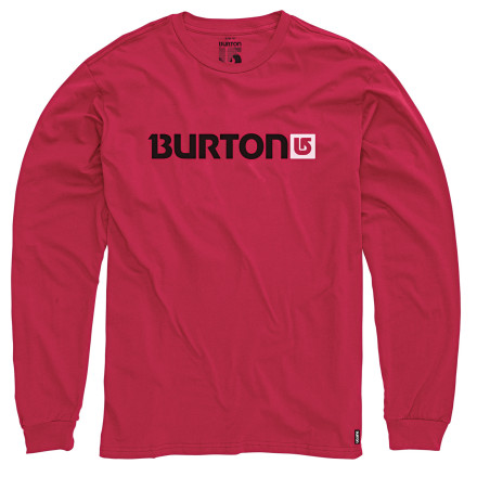 Burton Logo Horizontal Slim T-Shirt - Long-Sleeve - Men's