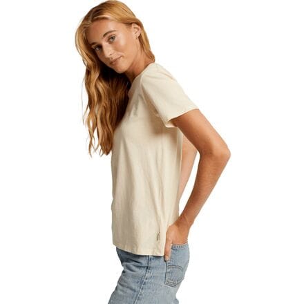 Burton - Classic Short-Sleeve T-Shirt - Women's - Creme Brulee