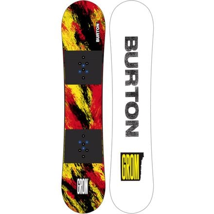 Burton - Grom Snowboard - 2024 - Kids' - Ketchup/Mustard