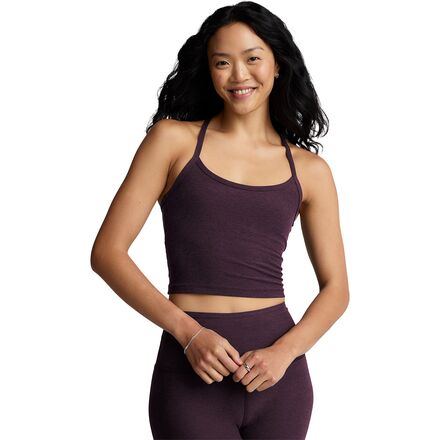 Spacedye Slim Racerback Cropped Tank Top - Women's