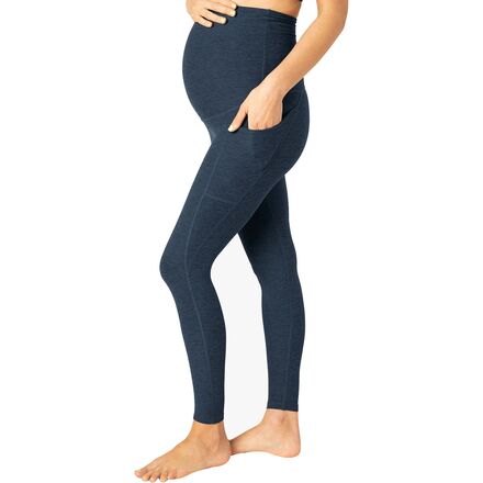 Beyond Yoga - Spacedye LoveTheBump Maternity Pocket Midi Legging - Women's