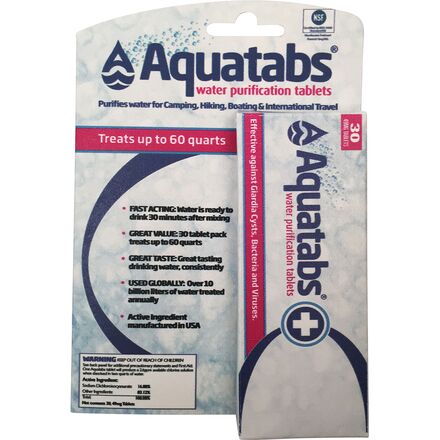 Aquatabs Purification Tablets