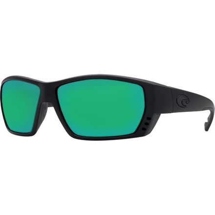 Costa - Tuna Alley 580G Polarized Sunglasses - Blackout Frame/Green Mirror 580G