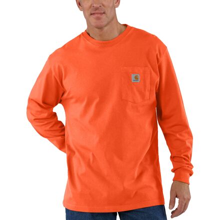 Carhartt - Workwear Pocket Long-Sleeve T-Shirt - Men's - Brite Orange