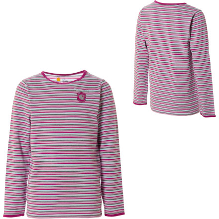 Carhartt C Stripe T Shirt Long Sleeve Girls