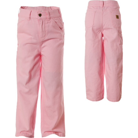 Carhartt Washed Dungaree Pant Toddler Girls