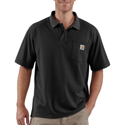 Carhartt - Contractors Work Pocket Polo Shirt - Men's - Black