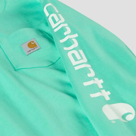 Carhartt - Long-Sleeve Pocket T-Shirt - Little Girls'