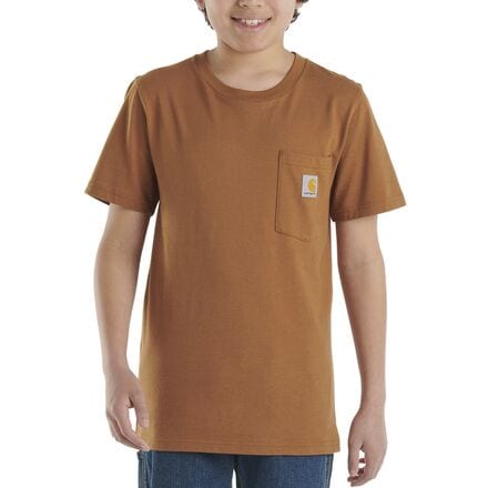 Carhartt - Short-Sleeve Pocket T-Shirt - Boys' - Brown