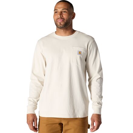 Relaxed Heavyweight LS Mountain Graphic T-Shirt - Men's