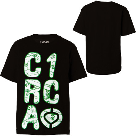 C1RCA Stacked T Shirt Short Sleeve Boys