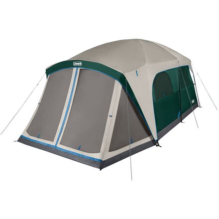 Coleman - Skylodge Cabin Tent: 12-Person 3-Season - Evergreen