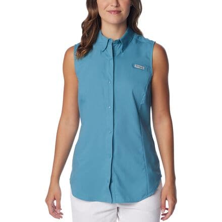 Columbia - Tamiami Sleeveless Shirt - Women's - Canyon Blue