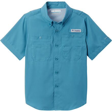 Columbia - Tamiami Short-Sleeve Shirt - Boys' - Canyon Blue