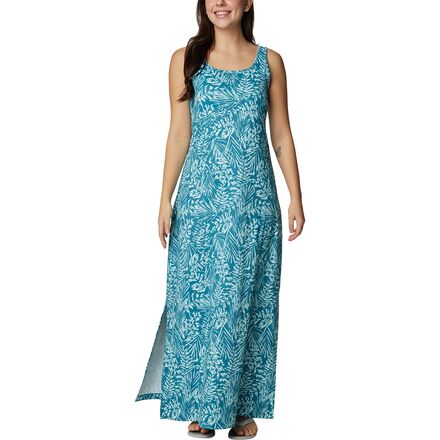 Columbia - Freezer Maxi Dress - Women's - Canyon Blue Serenoa Tonal