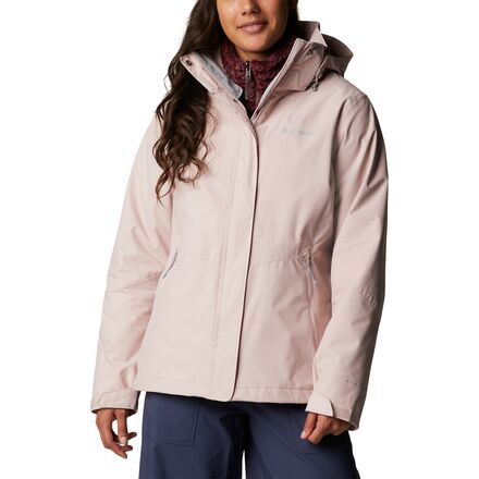 Columbia - Bugaboo II Interchange Hooded Jacket - Women's - Mineral Pink