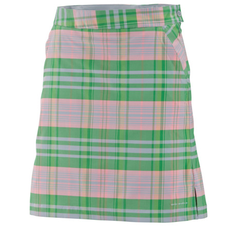 Columbia All Square Plaid Skort Womens