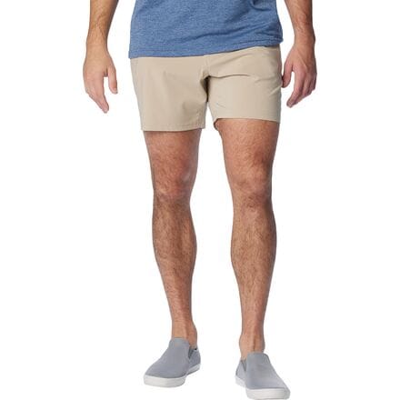 Columbia - PFG Uncharted 6in Short - Men's - Ancient Fossil