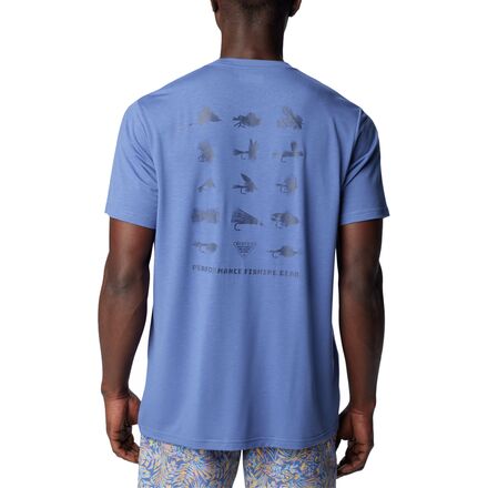 Columbia - PFG Uncharted Tech T-Shirt - Men's - Bluebell Fly Box