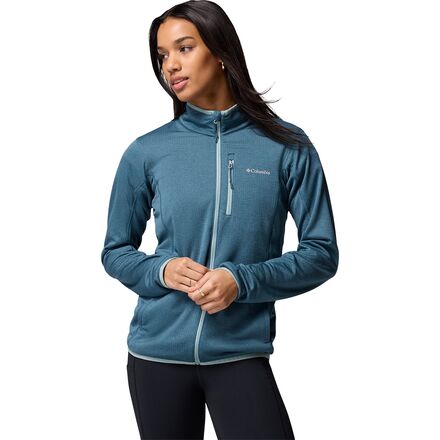 Essential Hike Grid Fleece Full-Zip Jacket - Women's